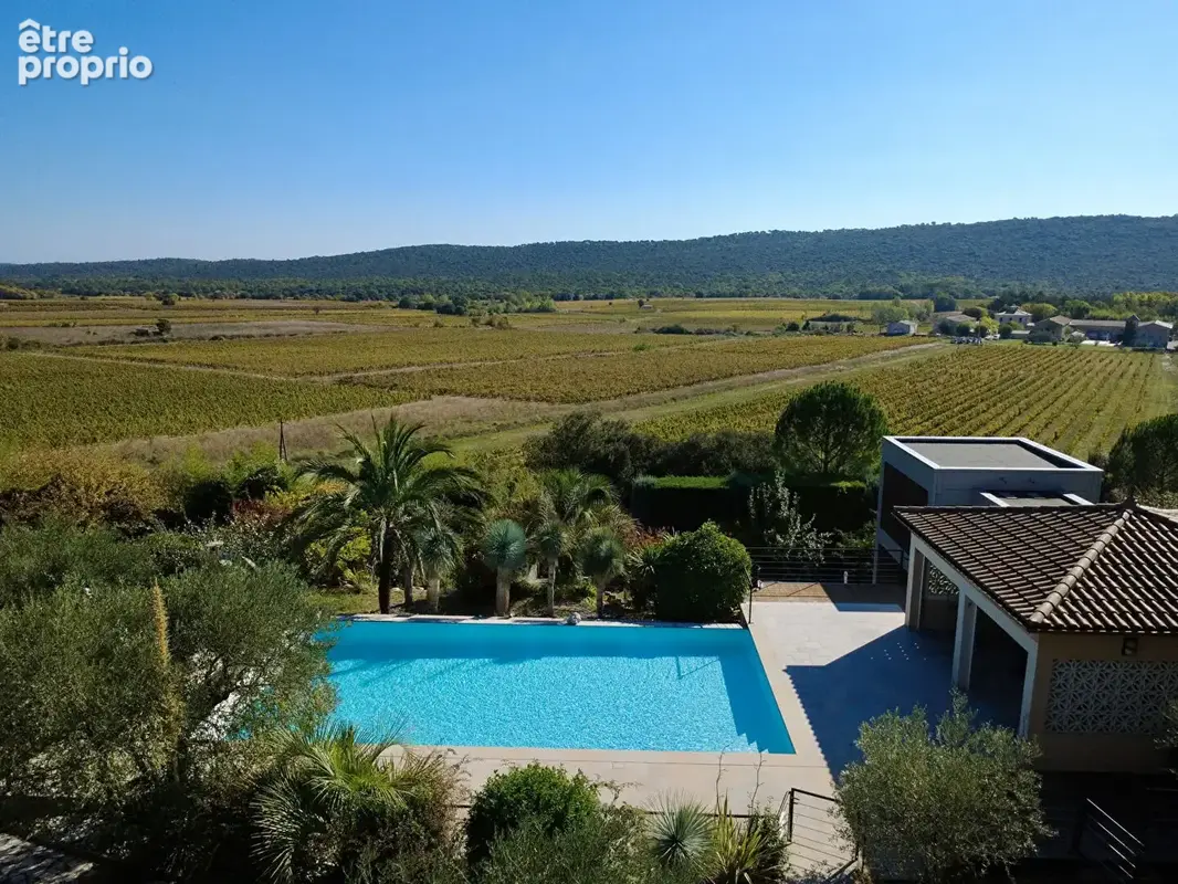 Élégante villa avec vue panoramique sur les vignes du Pic Saint-Loup - photo 2