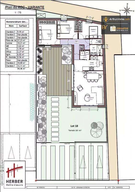 Terrain à CHATEAUBOURG