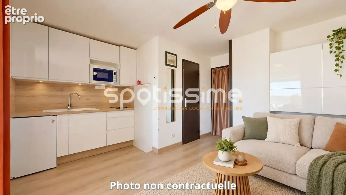 CAP D'AGDE, Falaises - Studio cabine avec loggia et Parking Privé dans résidence sécurisée - photo 2