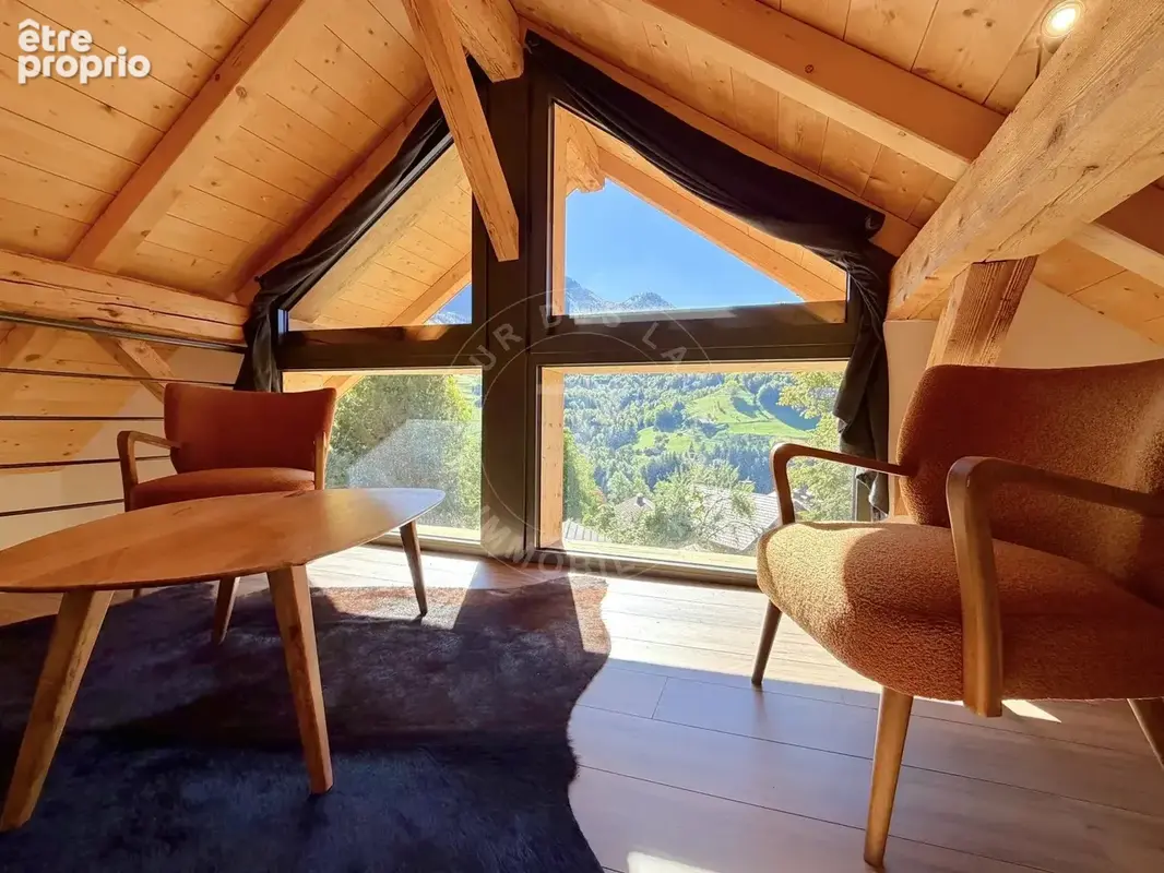 Manigod village – superbe chalet de 3 chambres rénové avec vue panoramique sur les montagnes - photo 13