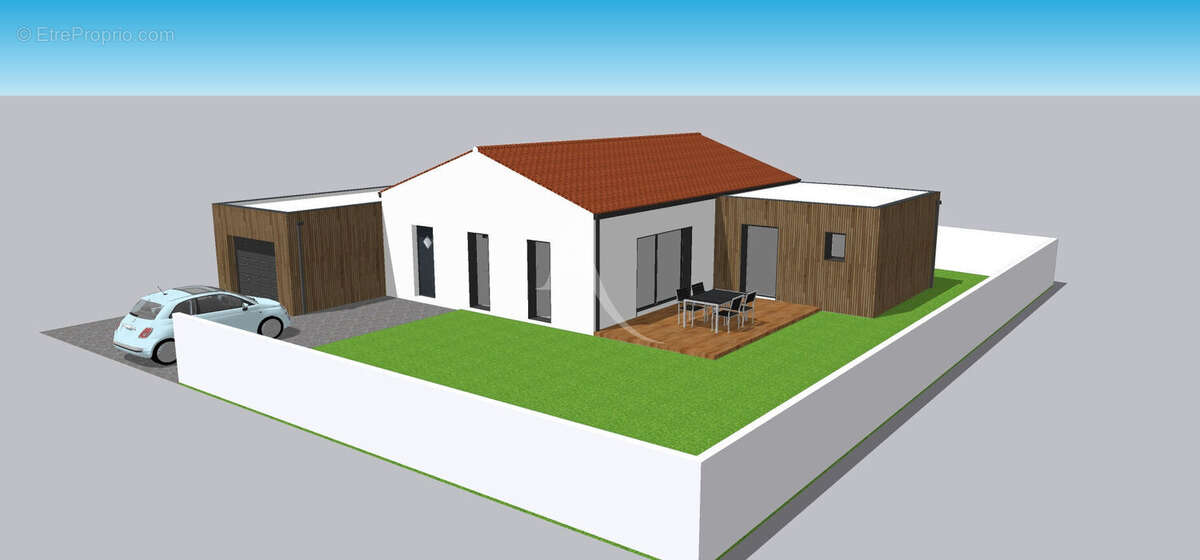 Terrain avec projet de construction - ST JEAN DE MONTS - photo 3