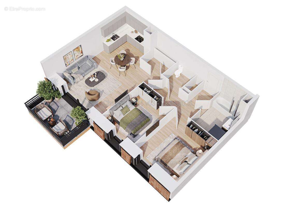 Appartement à CHERENG