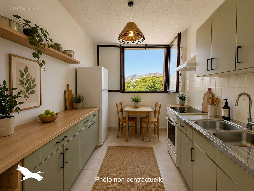 A VENDRE - Marseille 13009, Secteur Mazargues - Appartement 3/4 pièces 66 m2 avec extérieurs et cave - photo 3