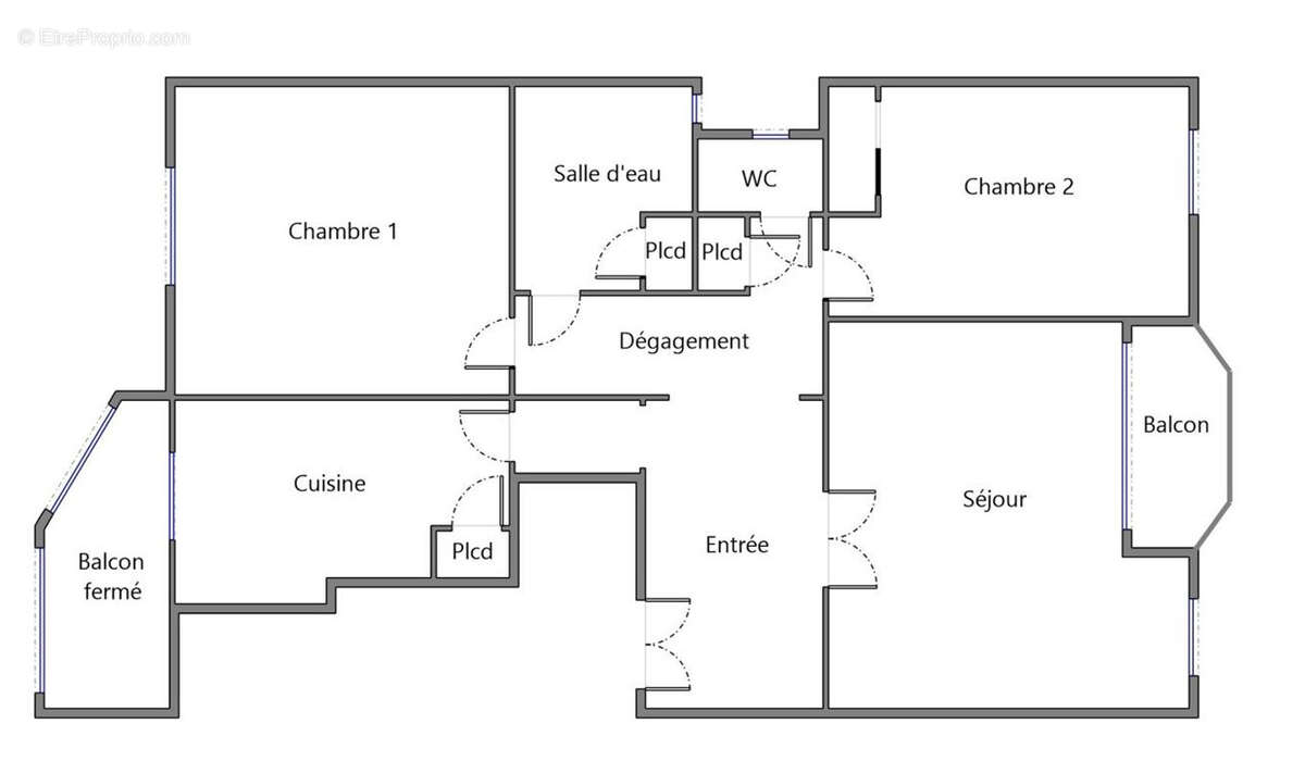Appartement à MARSEILLE-6E