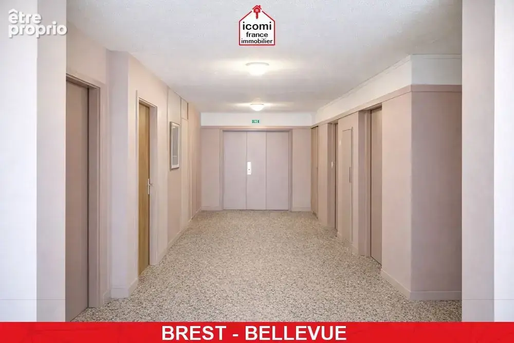 Finistere - brest (29200) - a vendre - appartement - t3 - lumineux - dalle beton - ascenseur - place de parking souterrain prive - photo 9