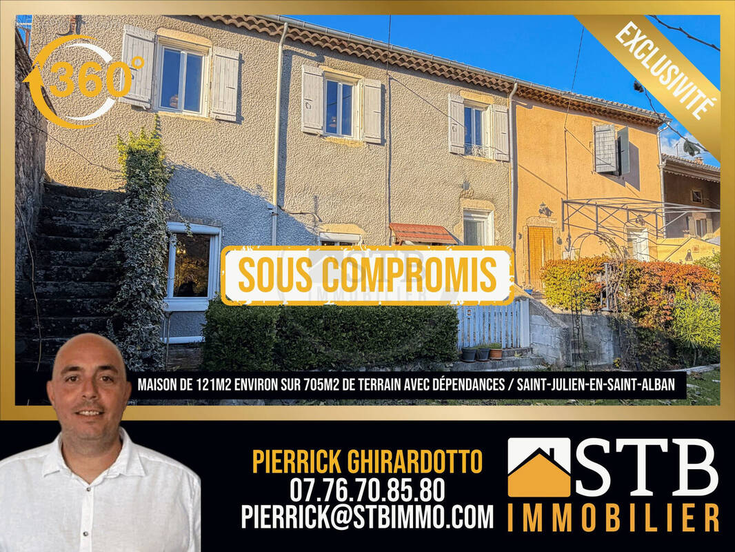 Maison à SAINT-JULIEN-EN-SAINT-ALBAN