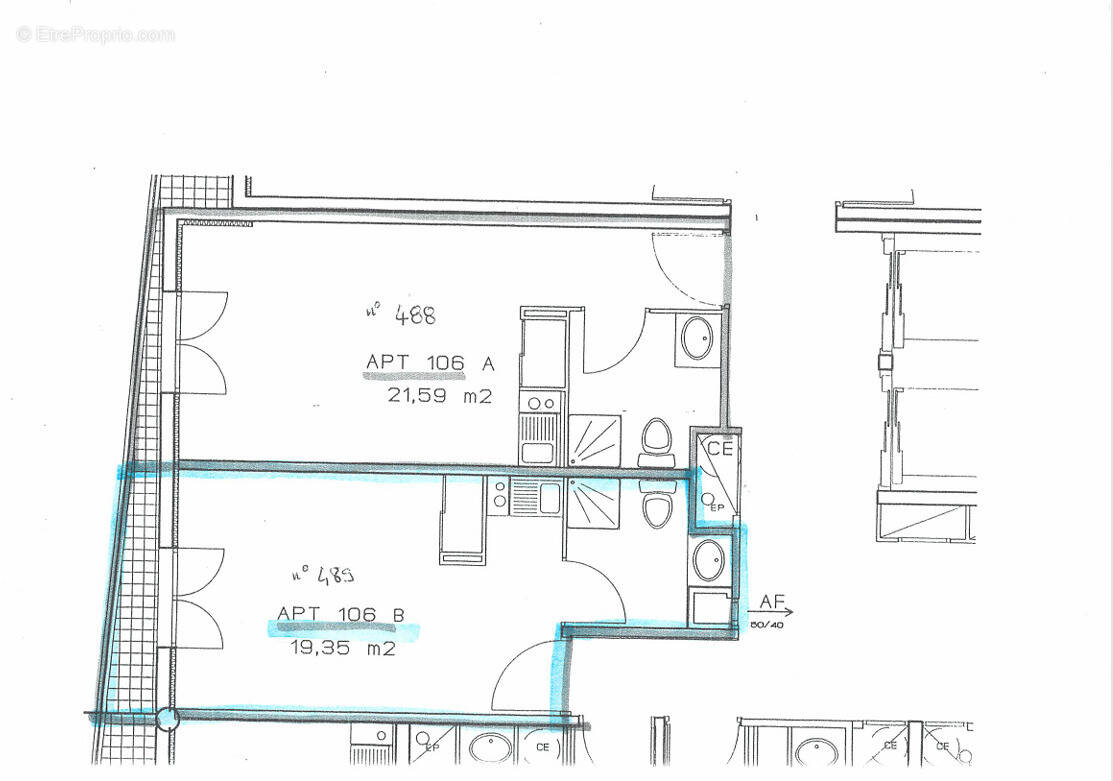Appartement à MARSEILLE-5E