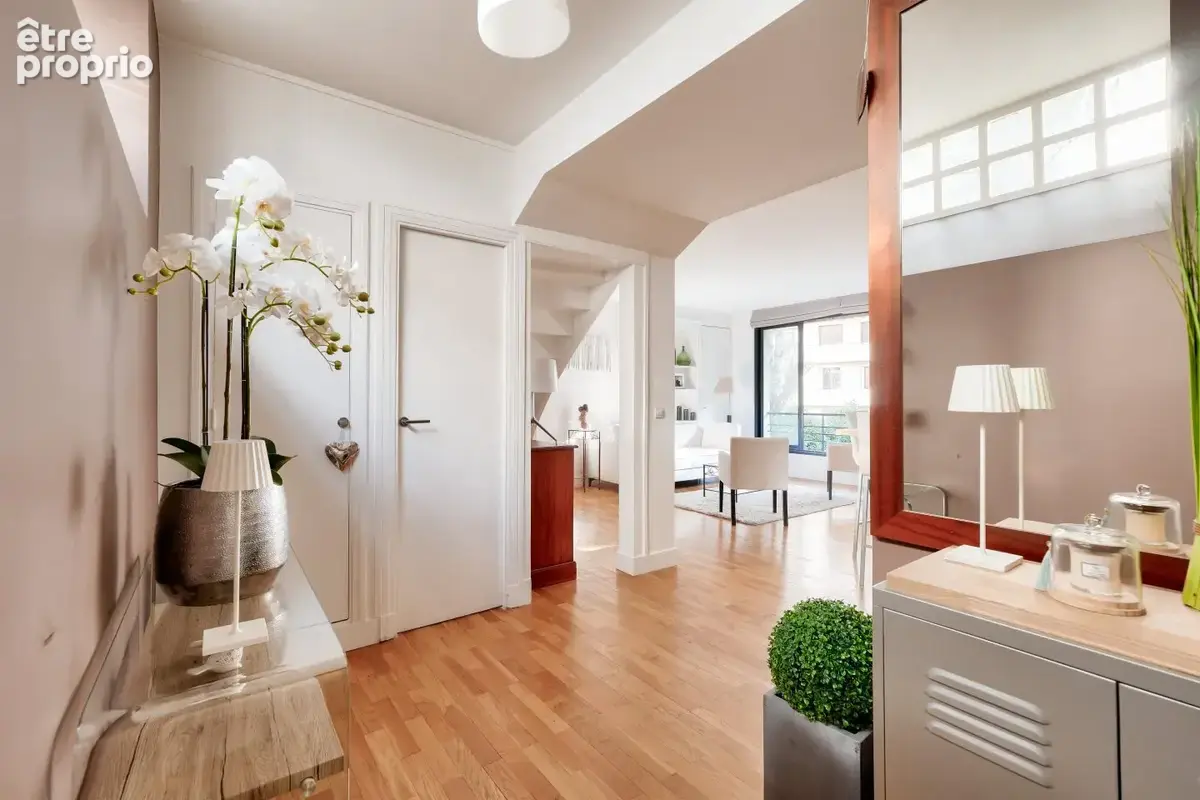 Paris 16ème - Flandrin - Appartement Duplex vue sur jardin de 80,37m2 Carrez - photo 4