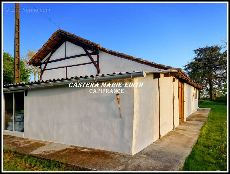 Maison MEUBLEE de PLAIN-PIED - 7 pièces +Véranda + Hangar - Proche VIC-FEZENSAC dans le GERS (32) - photo 35