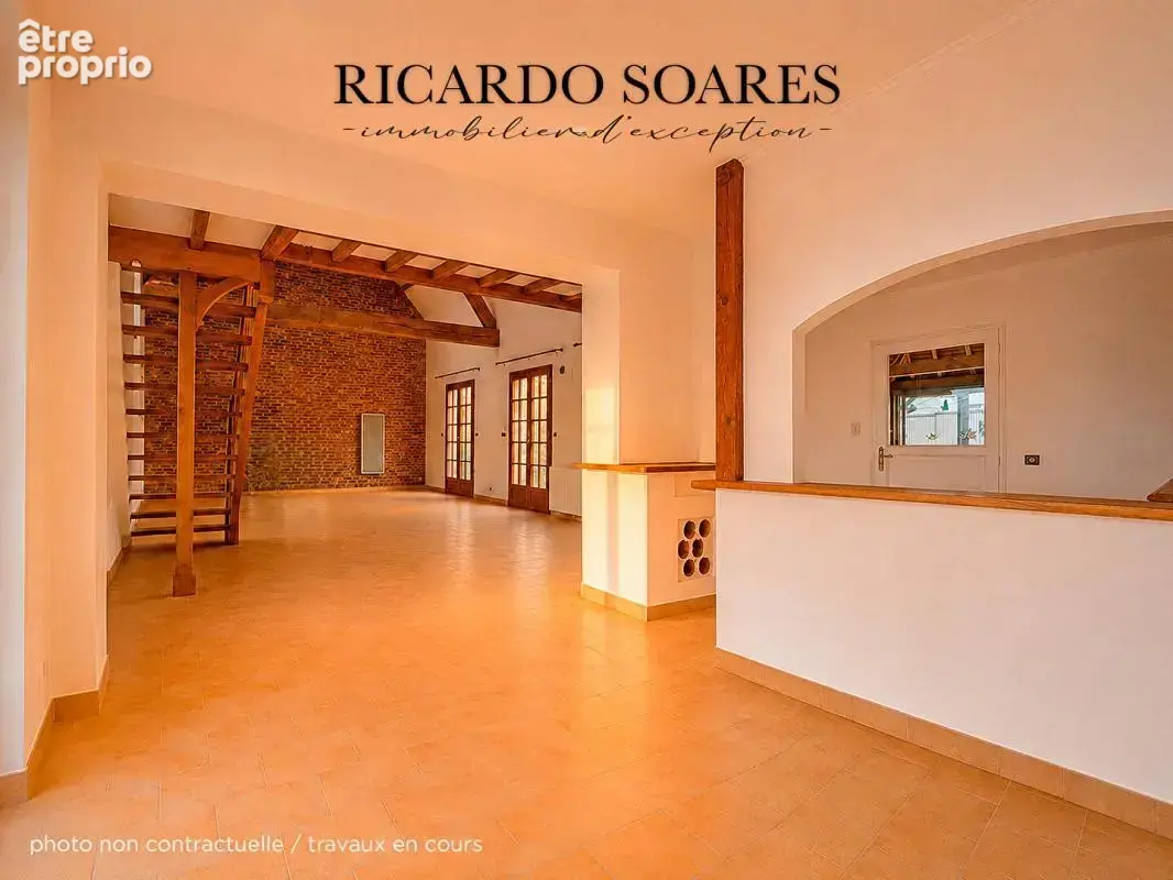 60700 saint-martin-longueau / longère 176m2 au sol / 3 chambres / grand séjour / terrain 778m2 - photo 6