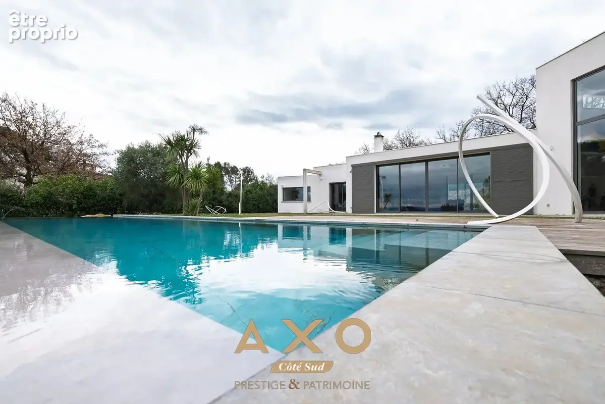 Venelles - villa d architecte  vue luberon  piscine - garage  terrain 3 200 m² - 1 990 000 - photo 6