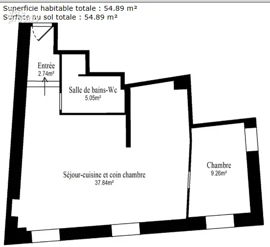 *** exclusivite - emplacement n°1 appartement de 2/3 pieces avec vue  imprenable sur l'eglise plein sud **** - photo 11