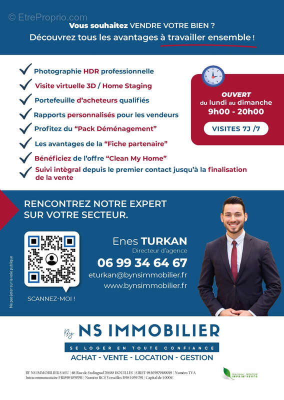 Appartement à CARRIERES-SUR-SEINE