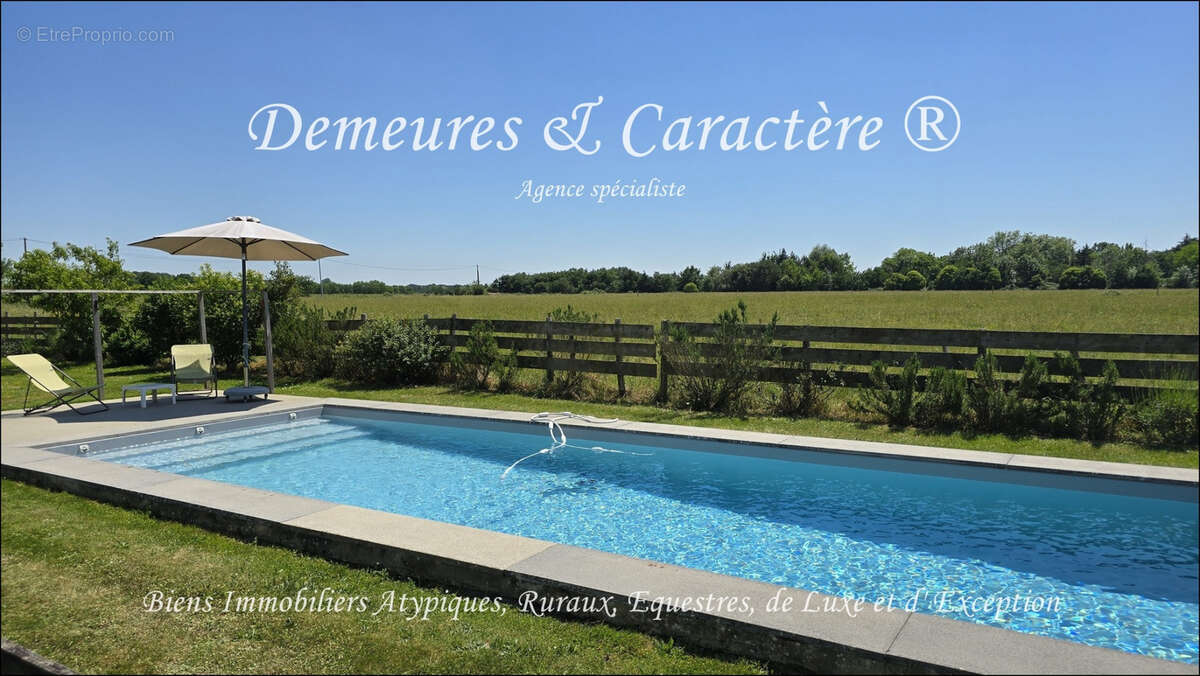 Remarquable maison d'architecte sur 3000m2 avec piscine, terrasse, boulodrome, au Sud de NANTES - photo 29