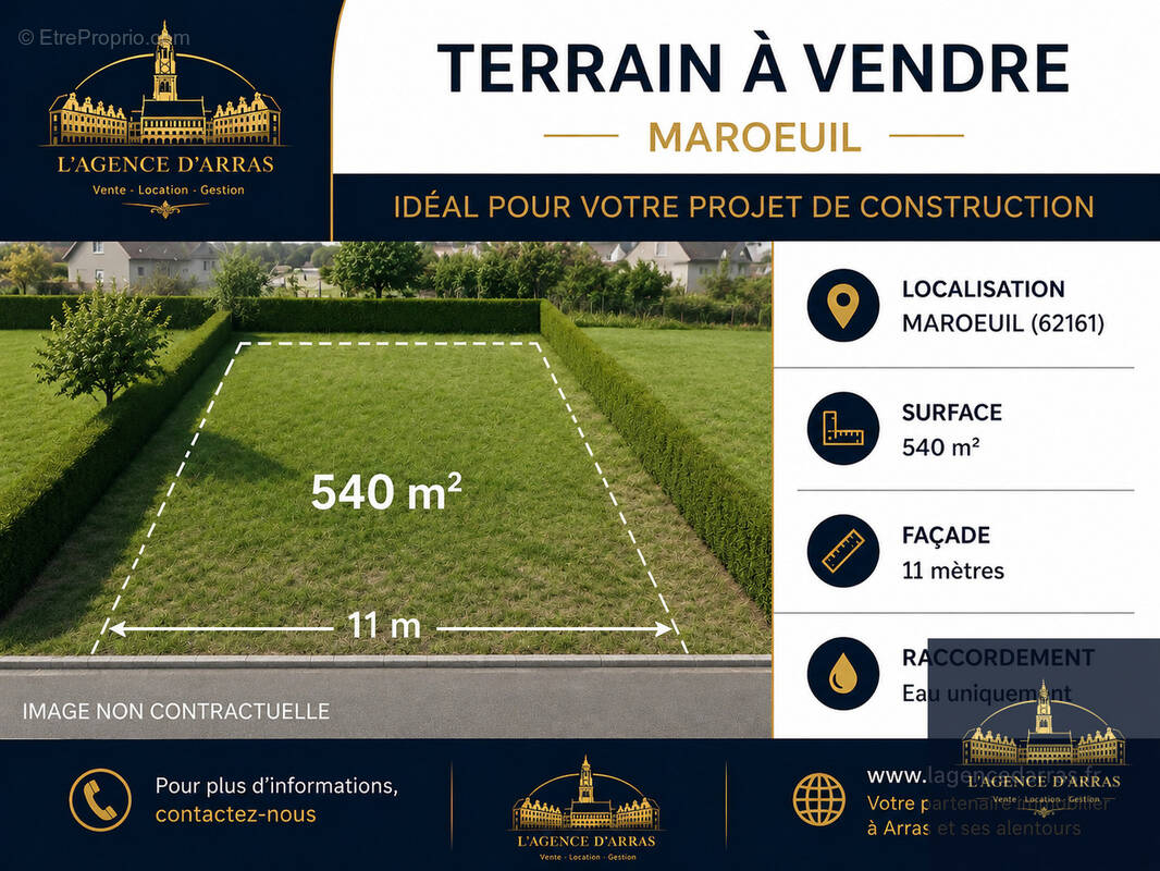 Terrain à MAROEUIL