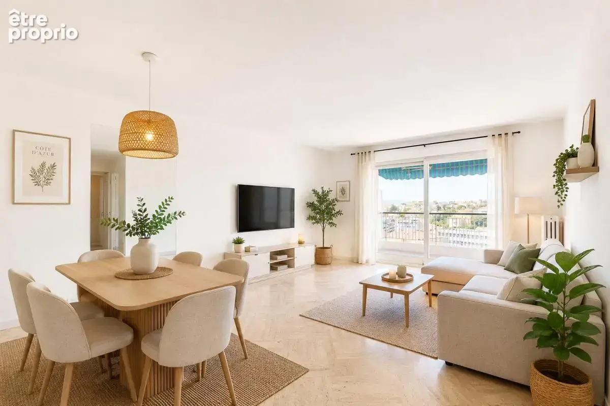Cannes Montrose - 2 pièces 50m2 - Dernier étage - Vue mer - Cave - Garage - photo 3