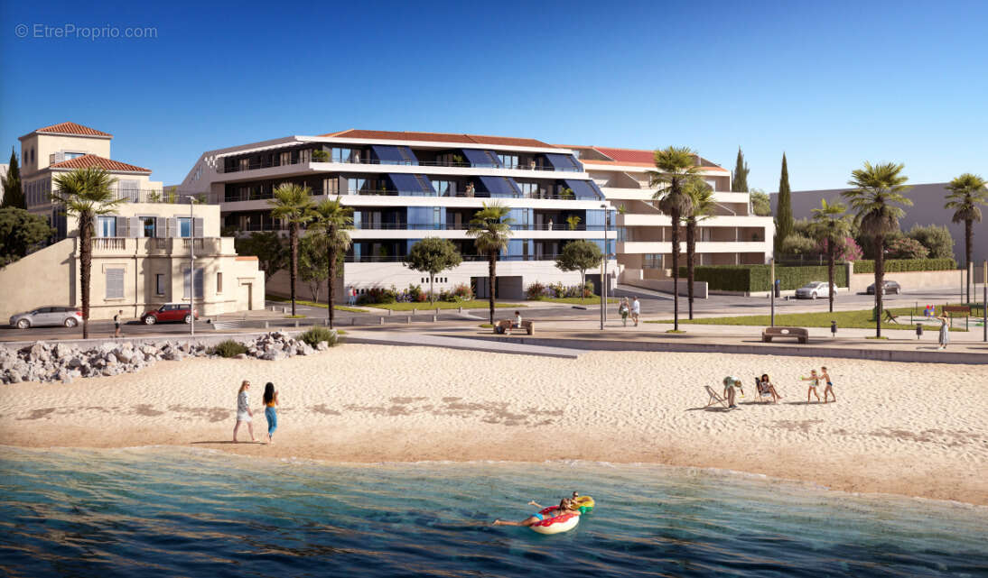 Luxueux t2 - dernier etage - residence front de mer - 39m2 - terrasse plein soleil 12m2 - 356 320€ - photo 5