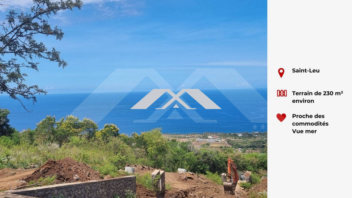 Terrain à SAINT-LEU