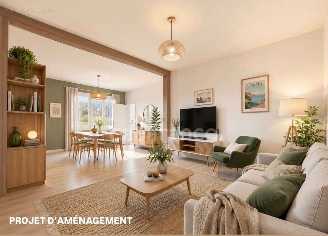 Maison 70 m² – 2 chambres  - terrain clos 1 425 m² – double garage - photo 7