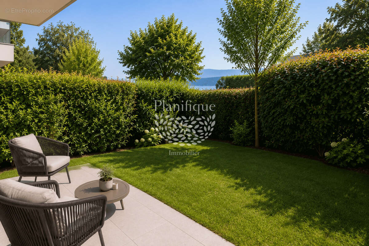 T2 avec terrasse & jardin privatif   Au bord du lac Léman à Thonon-les-Bains - photo 7