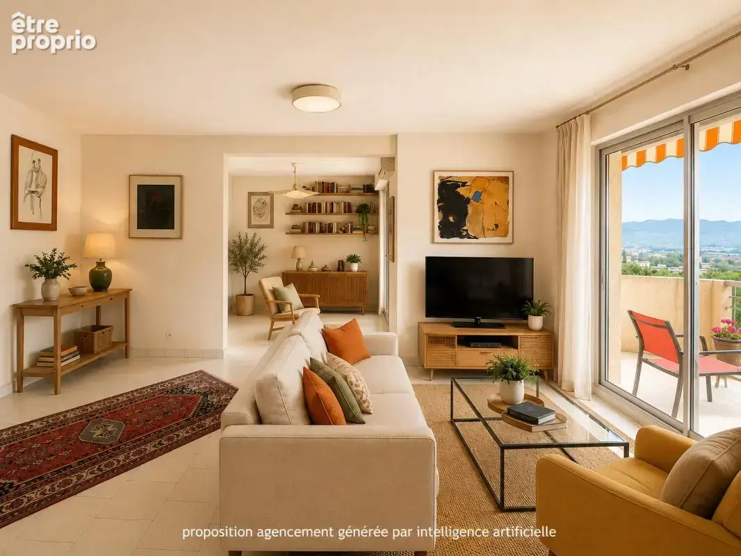 Appartement T4 101 m² avec terrasse à Aix-en-Provence secteur Nord dans résidence sécurisée - photo 5