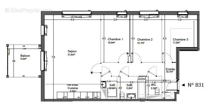 Appartement à NEUILLY-SUR-MARNE