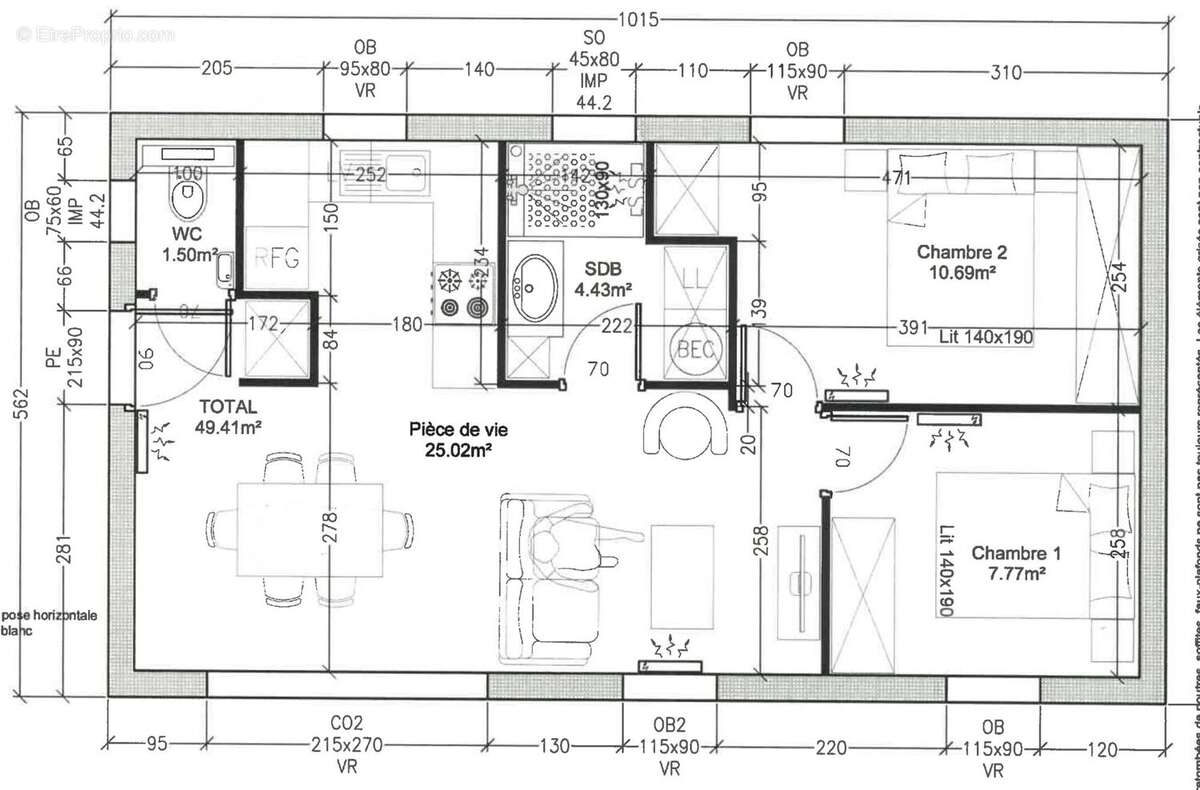 Maison à SAINT-PIERRE-QUIBERON