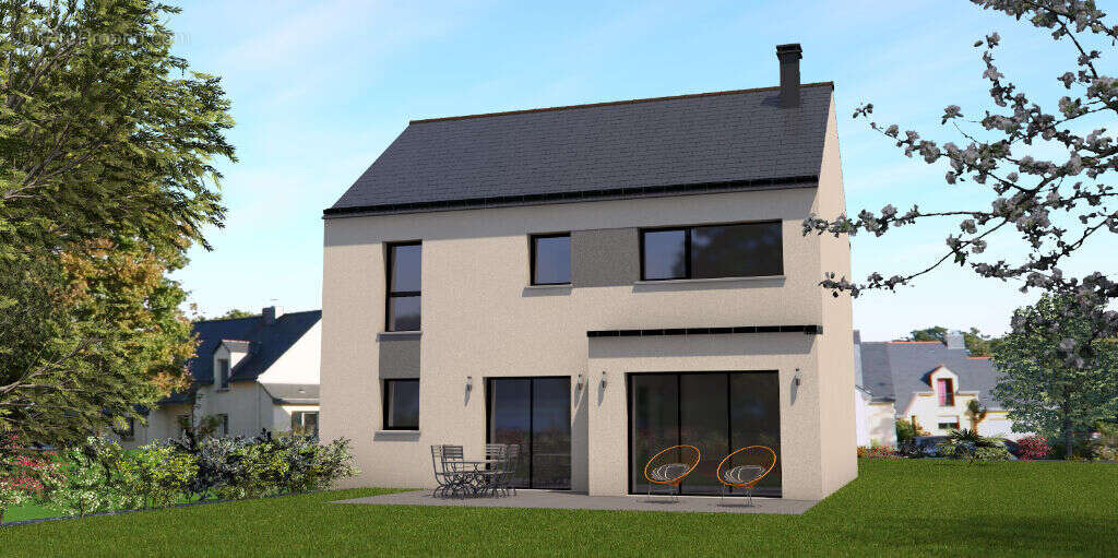 A VENDRE - Agence GIBOIRE - en EXCLUSIVITÉ - Terrain à bâtir de 347 m² - BOURGBARRÉ - Rennes métropole - photo 5