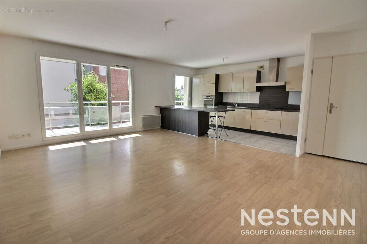 Appartement Loos 4 pièces - 96m² - terrasse 16m² - 2 salles d'eau - garage et parking - photo 2