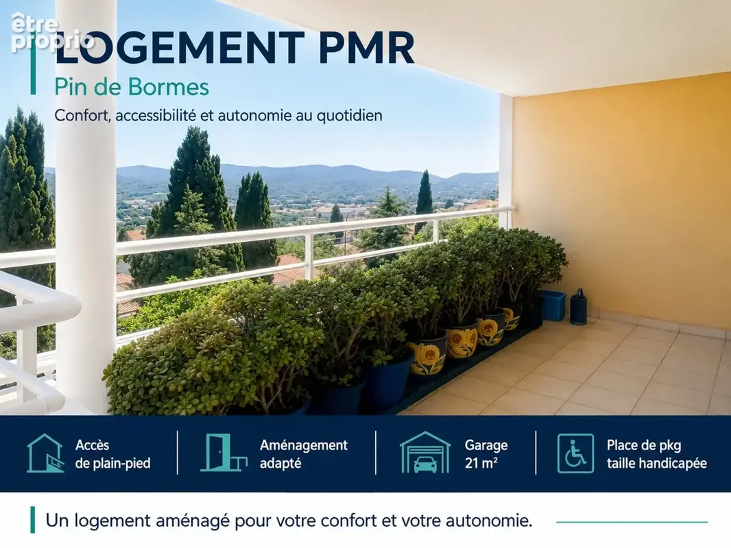 Appartement à BORMES-LES-MIMOSAS