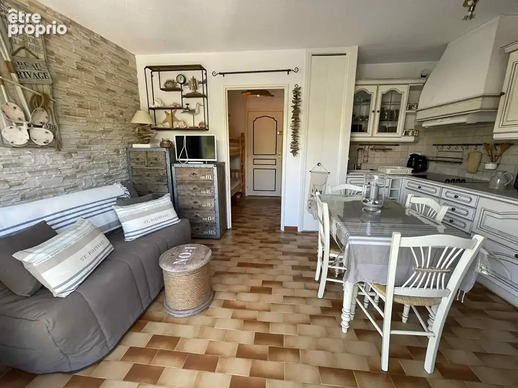 Studio cabine La Grande Motte en première ligne 21 m2 - photo 6