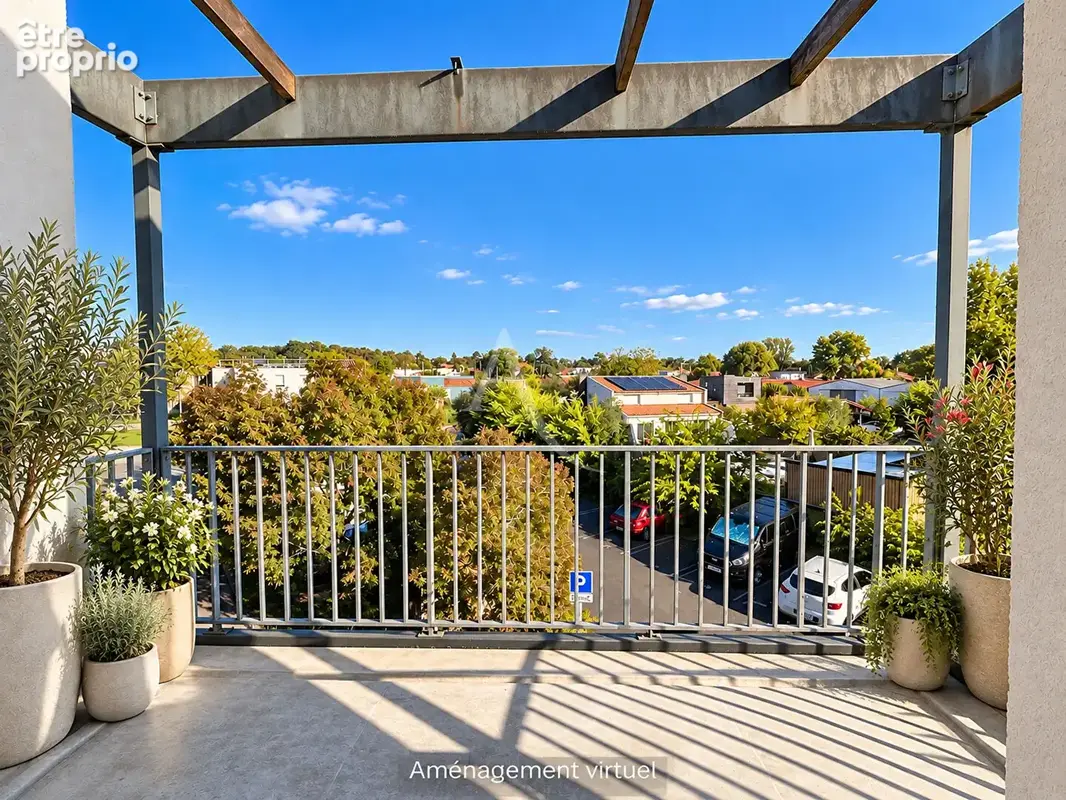 GRADIGNAN : Proche des commodités - Appartement T2 avec balcon et parking - photo 2