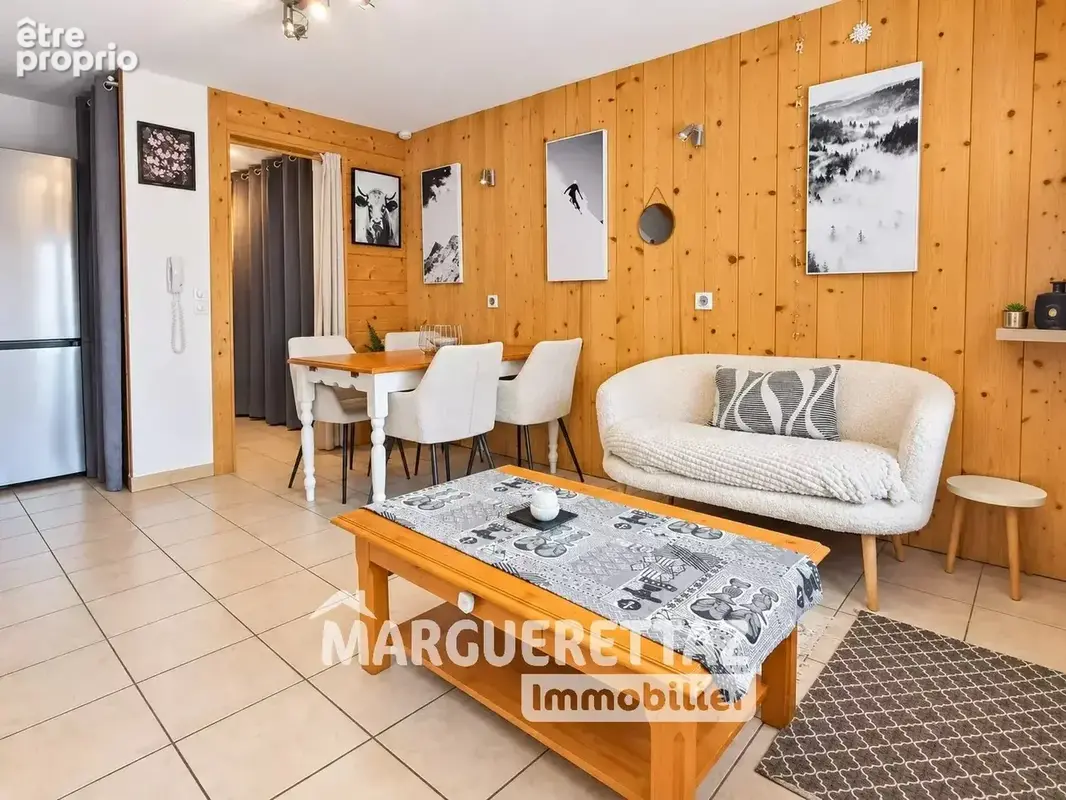 T3 Duplex avec 3 balcons vue montagnes - photo 2