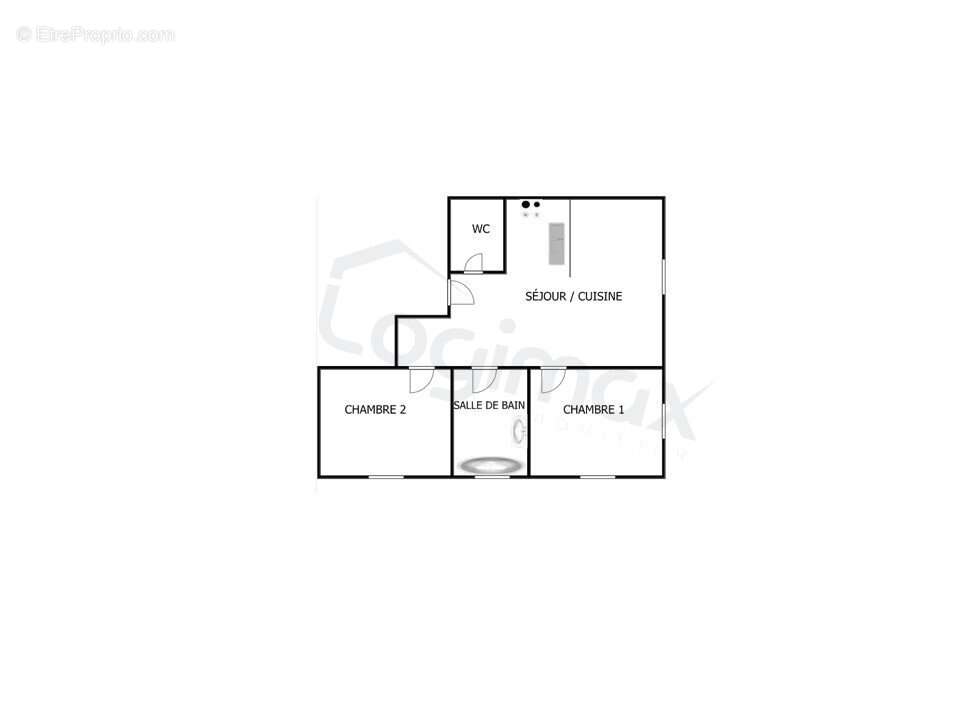 Appartement 57 m² à La Rochelle  - photo 2