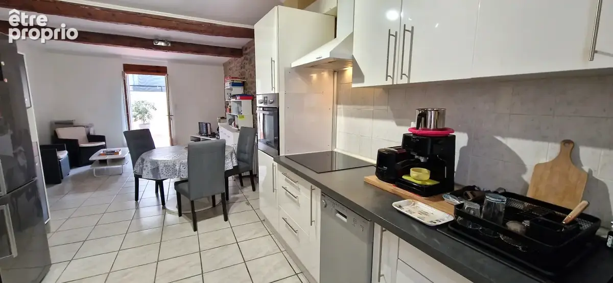 Ille sur tet - maison de village traversante avec terrasses et garage- sud - photo 4