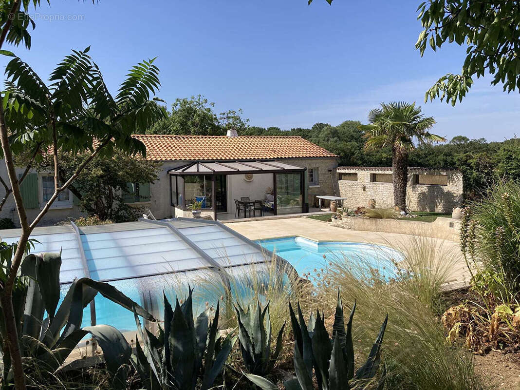 Maison Nieul sur Mer, 3 chambres, 3 garages, piscine, dépendances. - photo 7