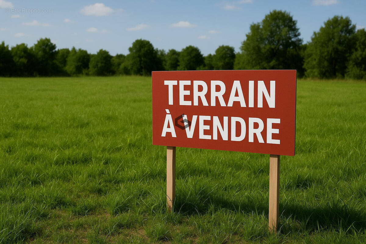 Terrain à MONTIGNY-SUR-VESLE