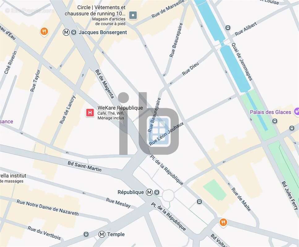 Commerce à PARIS-10E