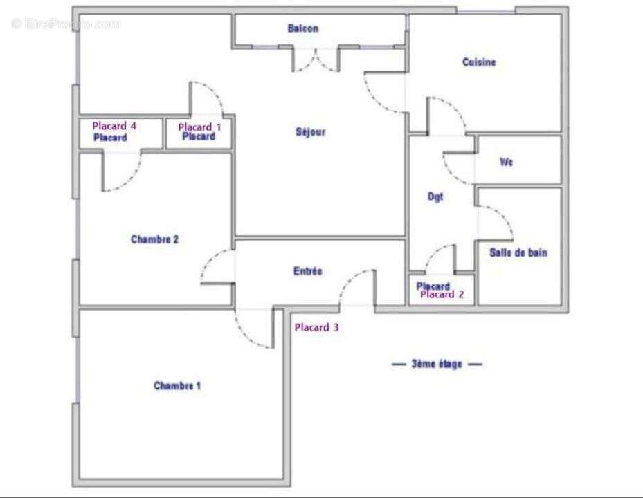 Appartement à FRAISSES
