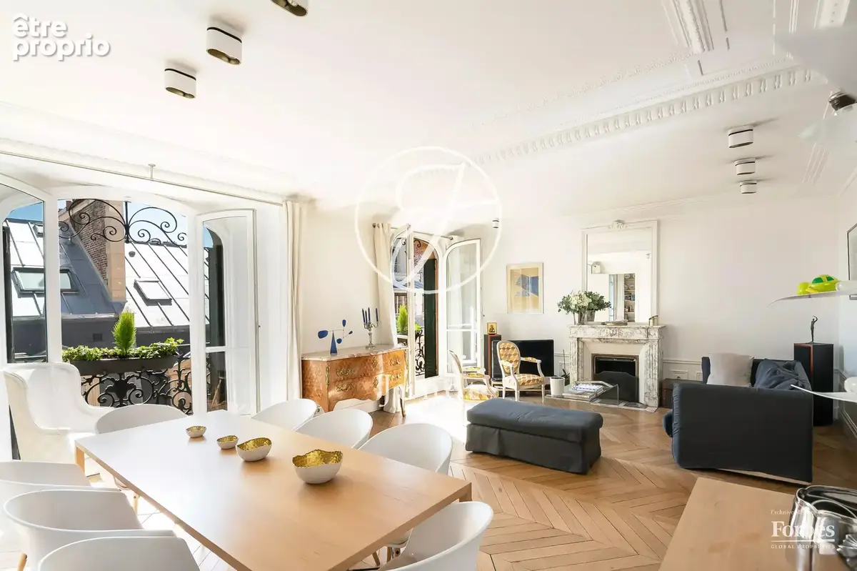 Paris 16e - TOUR / POMPE - Appartement - 4 pièces - 78,06m² Carrez - 2 chambres - photo 2
