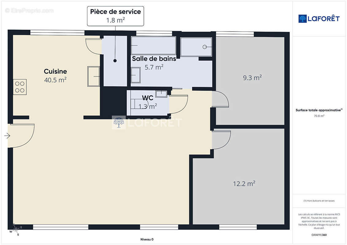 Appartement à PONT-AVEN