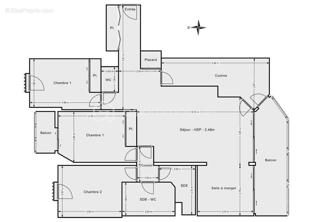 Appartement à LES LILAS