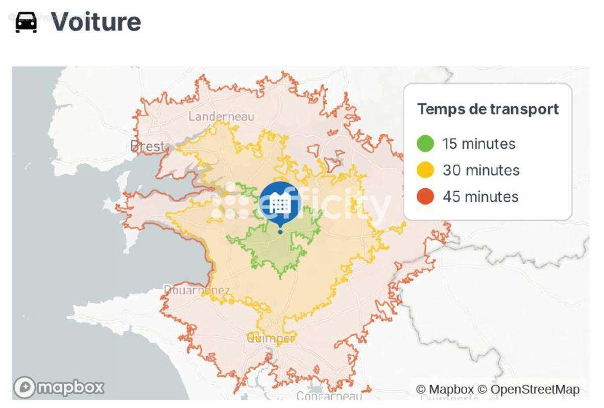 Appartement à CHATEAULIN