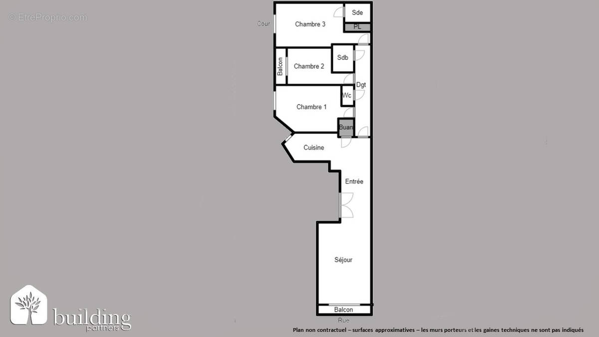 Appartement à PARIS-17E