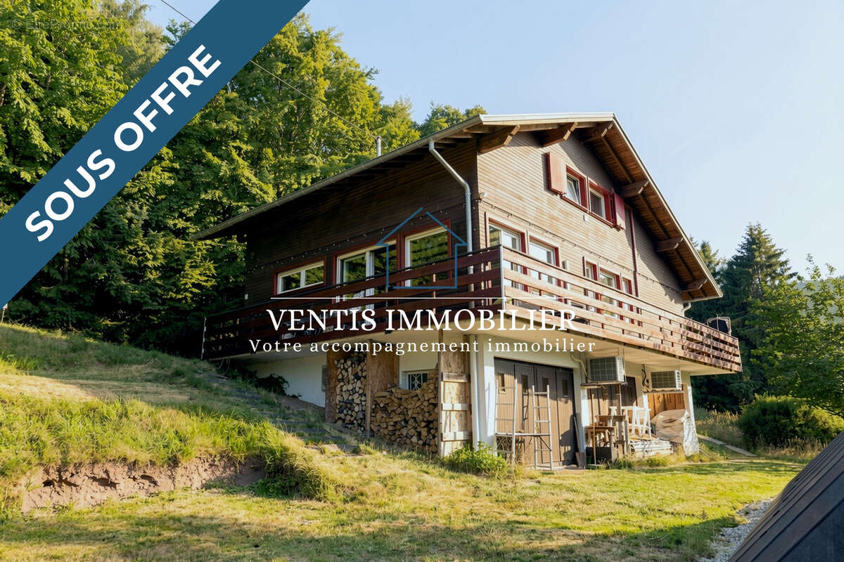 SOUS OFFRE EN 14 JOURS - WANGENBOURG-ENGENTHAL   Maison de caractère 155m2 avec vue panoramique, sans vis-à-vi - photo 2