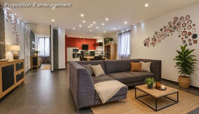 175 m² rénovés – 6 chambres – séjour 62 m² – garage 83 m² : une vraie maison familiale au cœur de Nissan-lez-Enserune - photo 3
