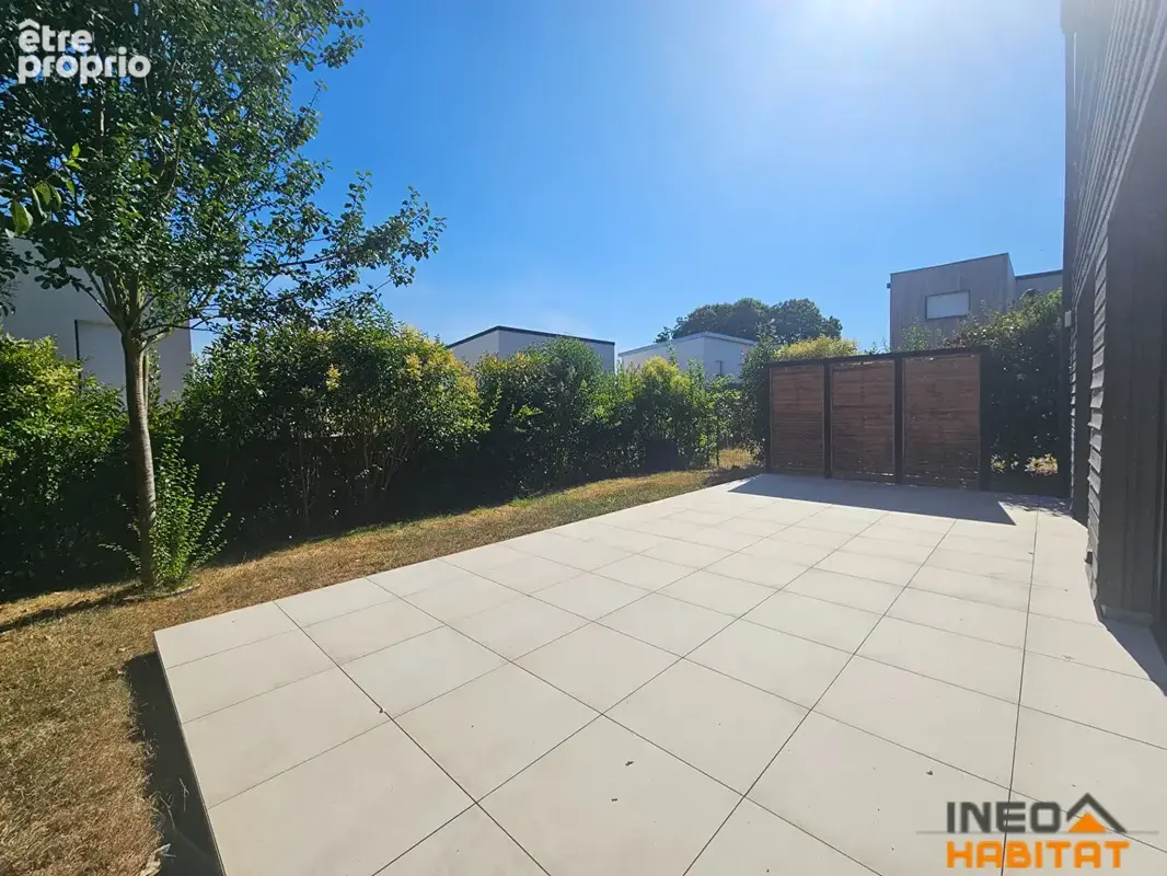 Maison contemporaine en ossature bois - 4 chambres - Gévezé - photo 8