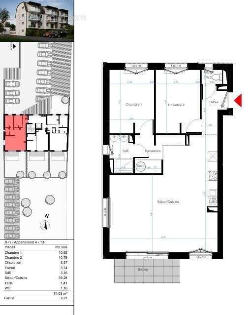 Photo 3 - Appartement à ALLAIRE