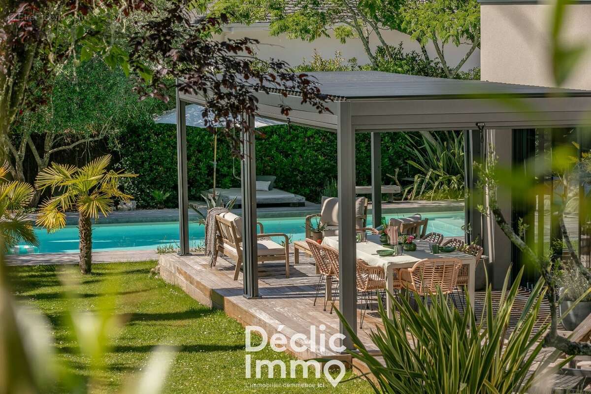 Maison d'architecte exceptionnelle 242m² 4ch piscine 15min Bordeaux Centre - photo 14