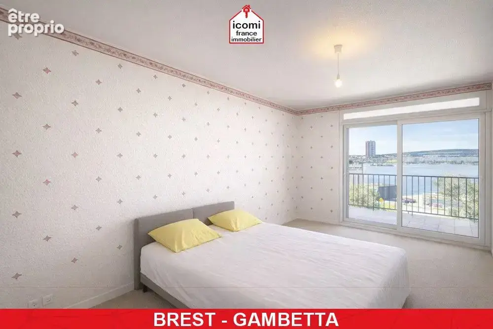 Finistere - brest (29200) - a vendre - appartement - t4 - 2 chambres - vue mer - dalle beton - ascenseur - proche gare - dpe d - - photo 6